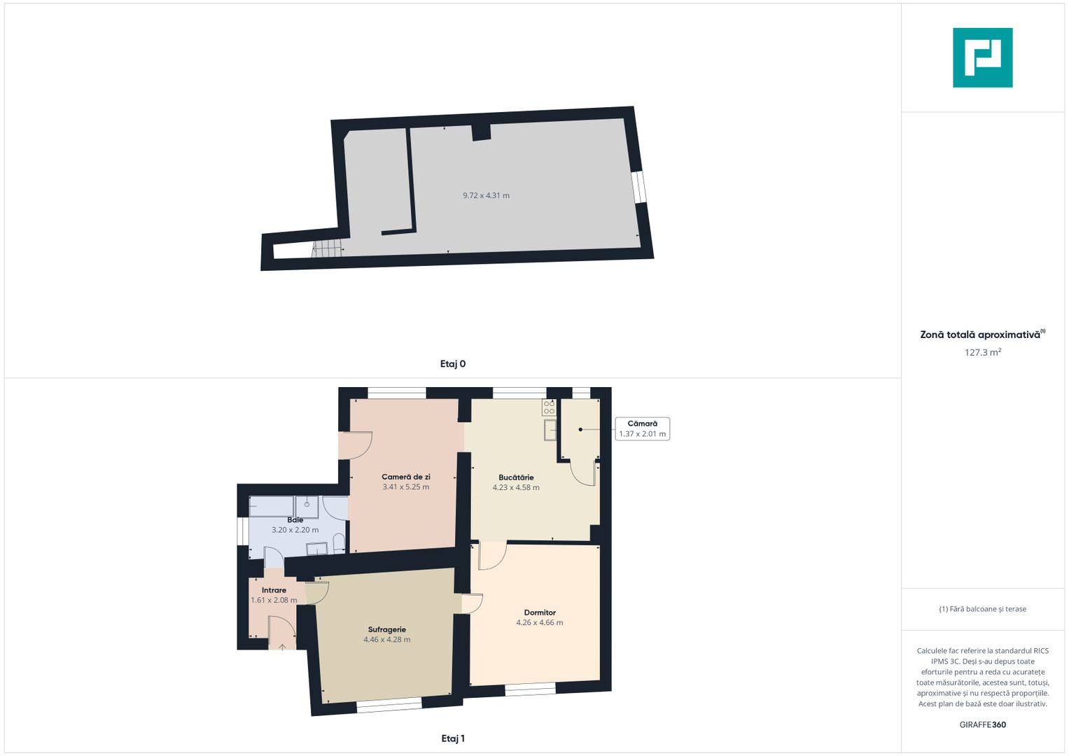 Casa de cărămidă cu 3 camere zona Uta - Poză 7