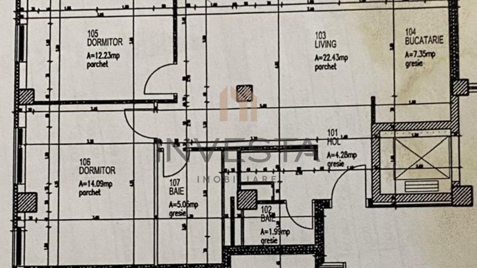 Apartament Ultracentral! Imobil nou zona strazii Universitatii! - Schiță 9