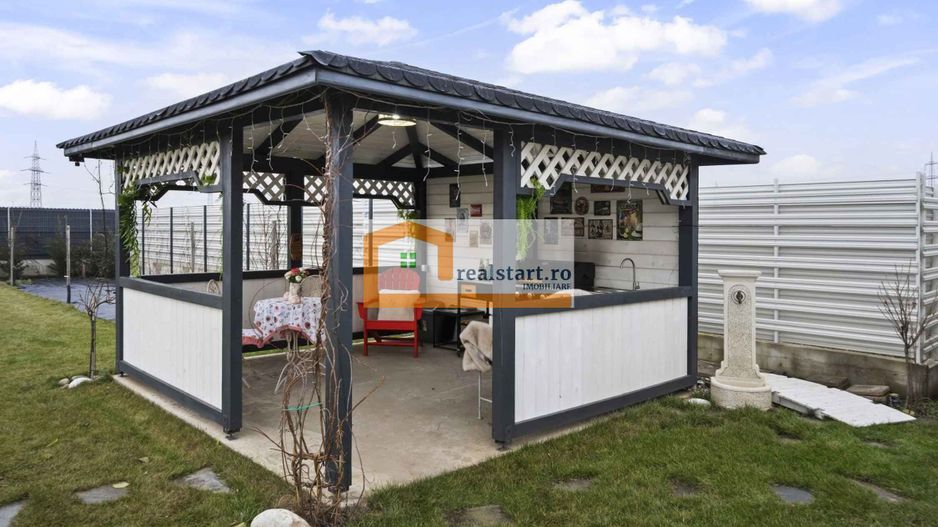 Balotesti – Vila individuala moderna, 1500mp teren, Vedere catre Codrii Vlasiei - Poză 32