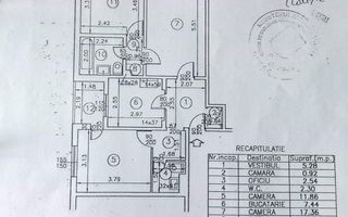 Apartament 3 camere și 2 băi - 69 mp, complet mobilat utilat ! - Poză 14