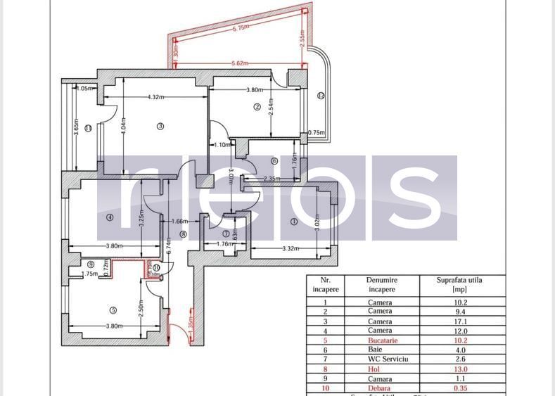 Apartament 4 camere vis - vi- de ASE - Dorobanti-Piata Romana - Poză 6