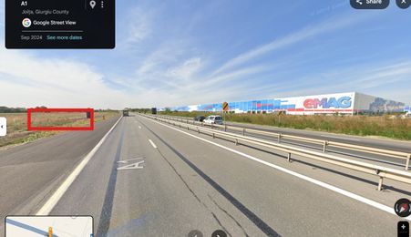 Teren intravilan 1 ha – Ciorogârla, deschidere directă la A1, viz-a-vis de eMAG
