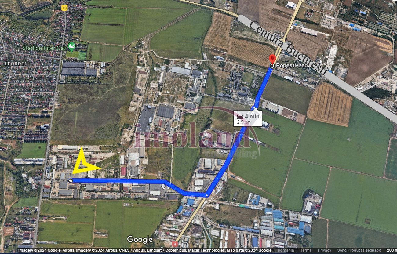Teren Industrial | Popesti Leordeni | 14000 mp | Centura Bucuresti | - Poză 3