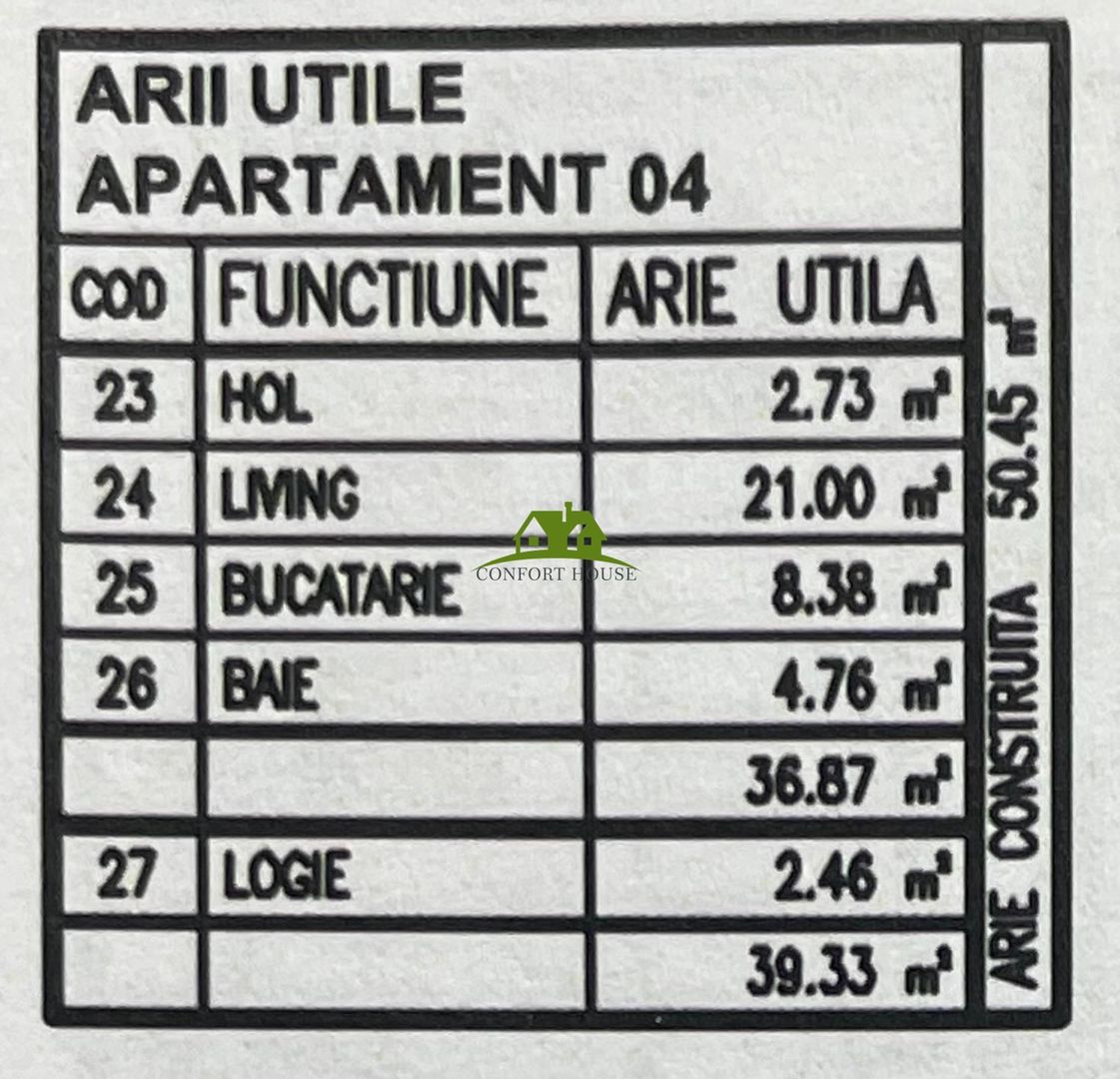 Garsoniera, bloc nou, P+3, Ap.04, Parter, Bl.3 - CP2440320 - Poză 7