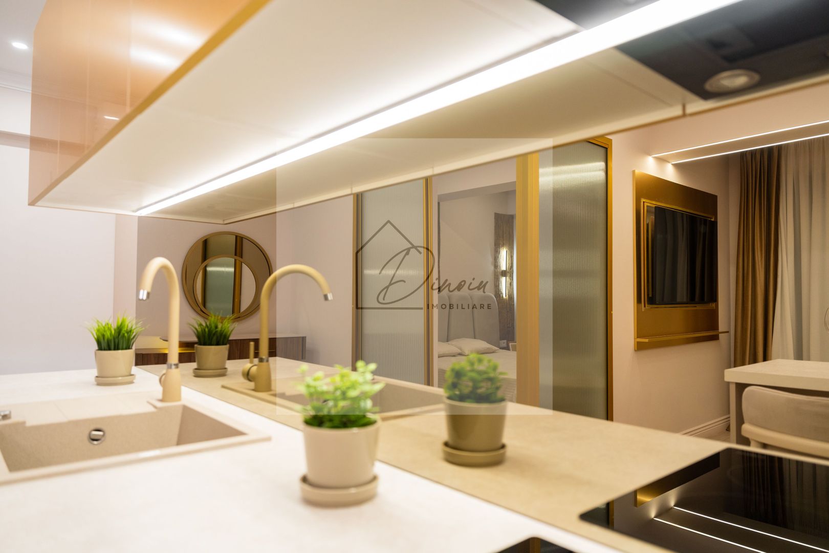 Studio dublu Ivory Residence Pipera I  lux I mobilat I COM0% - Poză 79