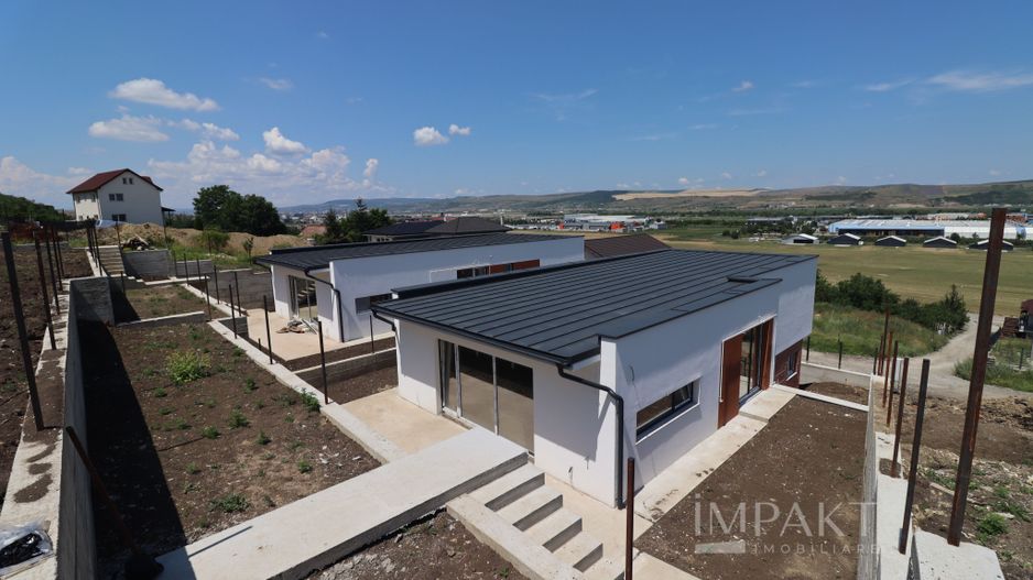 Casa individuala semifinisata, teren 600 mp, Chinteni! - Poză 4
