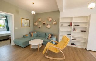 Casă modernă 3 camere, mobilată complet, curte 300 mp