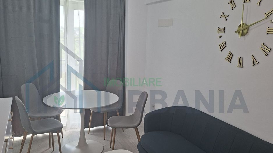 Apartament de închiriat, 1 cameră, 45 mp, balcon, loc parcare, complex nou, Iași, zona Galata - Poză 1