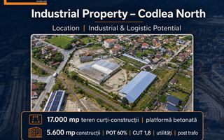 Brasov Nord, acces E60, teren 17000mp, 5600mp cladiri, D 155ml la DJ112A, - Poză 23