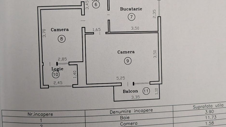 Apartament 3 camere  renovat in zona Lipovei - Poză 24