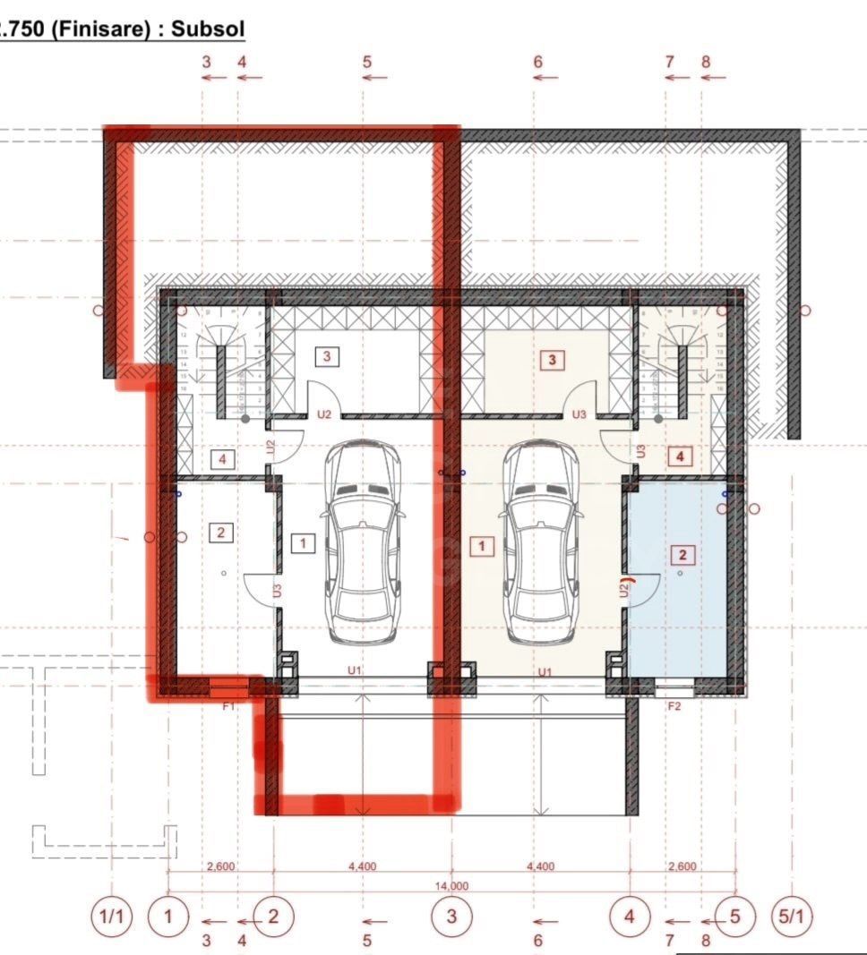 Vânzare, duplex, 3 camere, Ciocana - Schiță 5