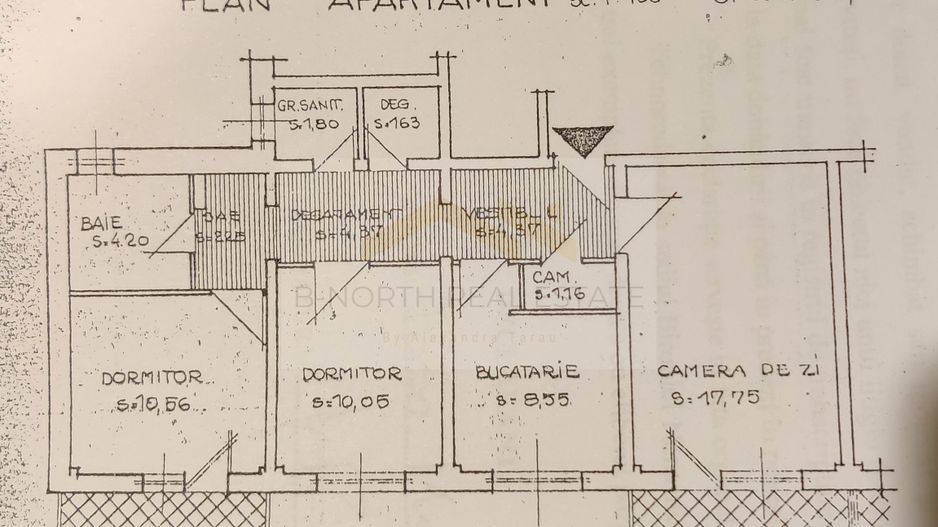 Apartament 3 camere renovat, complet mobilat – Zona Politehnica, Panoramic View - Poză 13