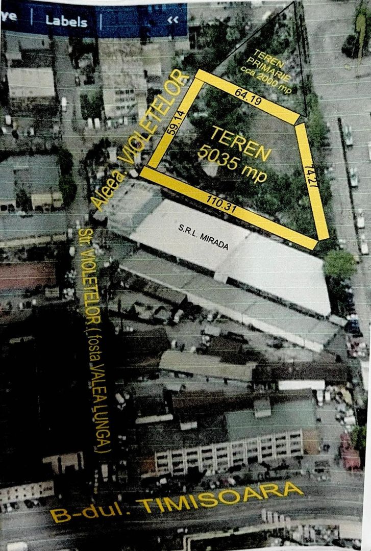 De Vanzare 5035 MP  Teren  - Drumul Taberei - Poză 1