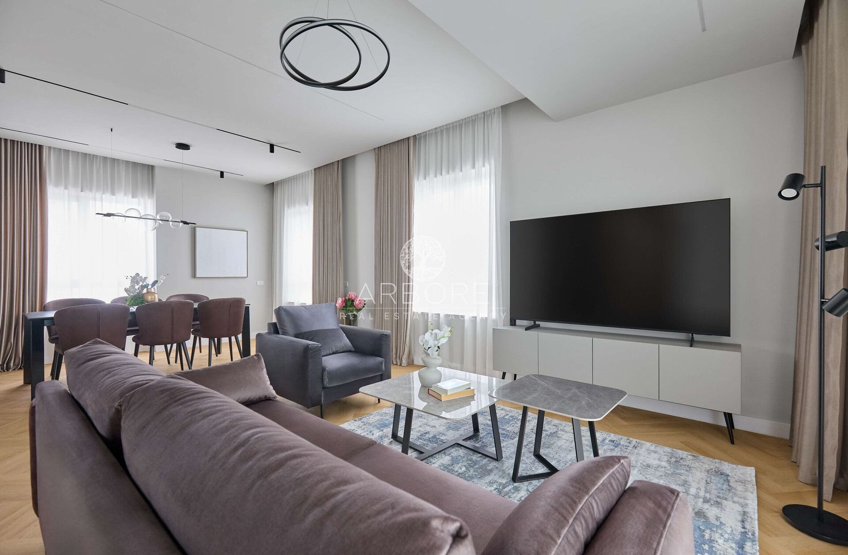 Penthouse premium whit 4 rooms ,111 sqm+terrace 90 sqm | Bucharest - Poză 6