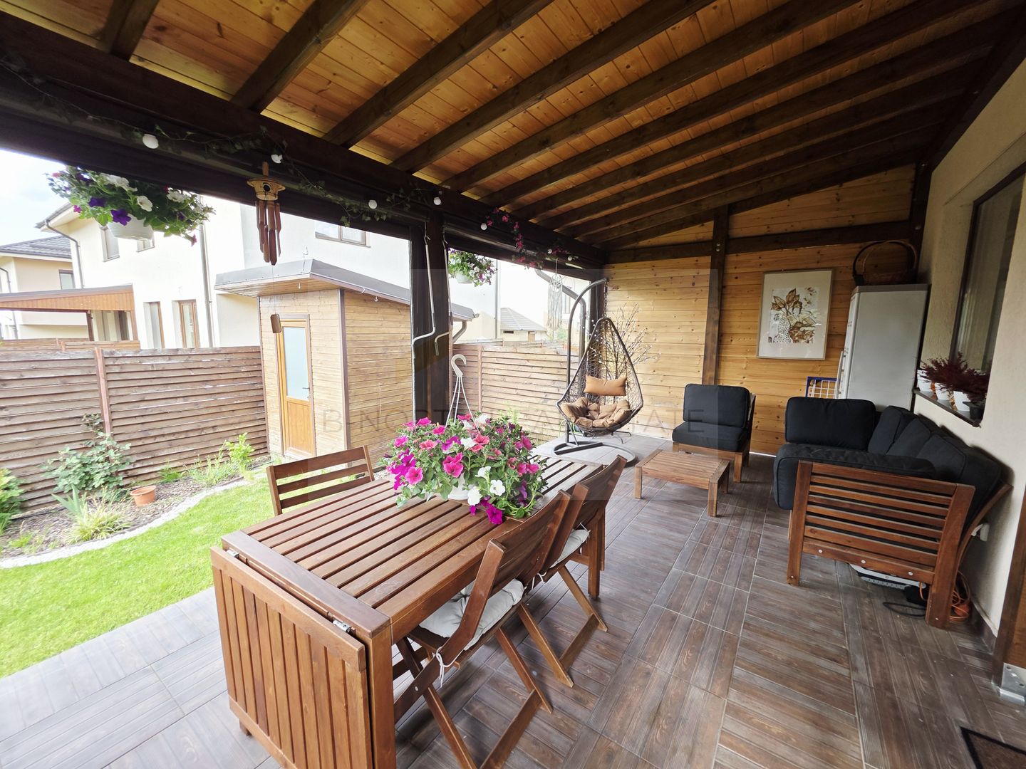 4 camere de închiriat în Complex Paladin, Corbeanca | Mobilat complet | Terasă - Poză 6
