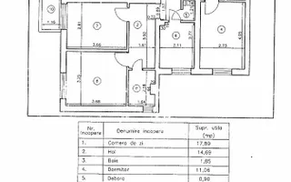 Apartament 4 camere, decomandat/Etaj 4/4 ,Zona Nord - Poză 12