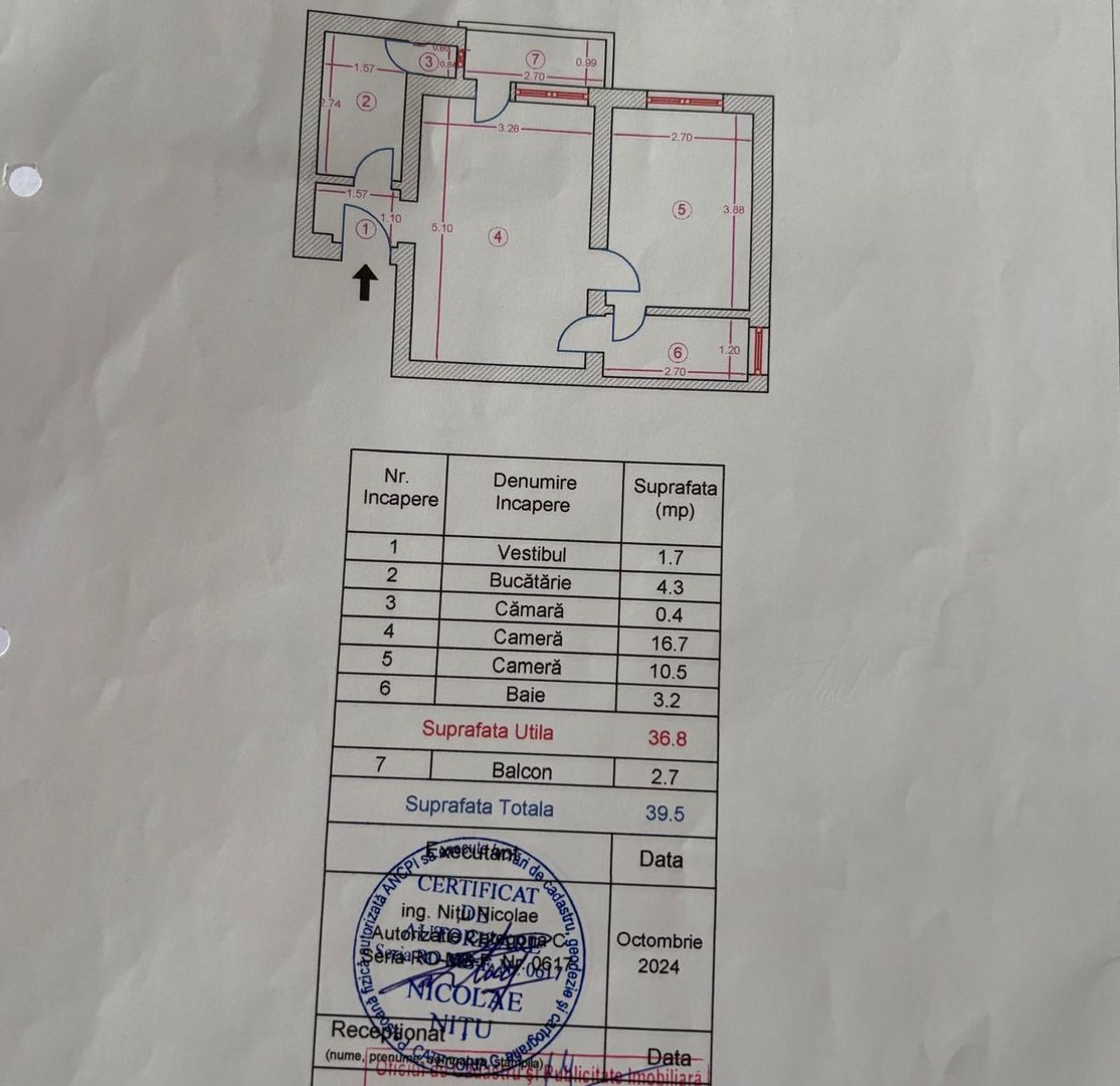 De vanzare Apartament 2 camere, Compozitori, Floreasca, Parc - Poză 12