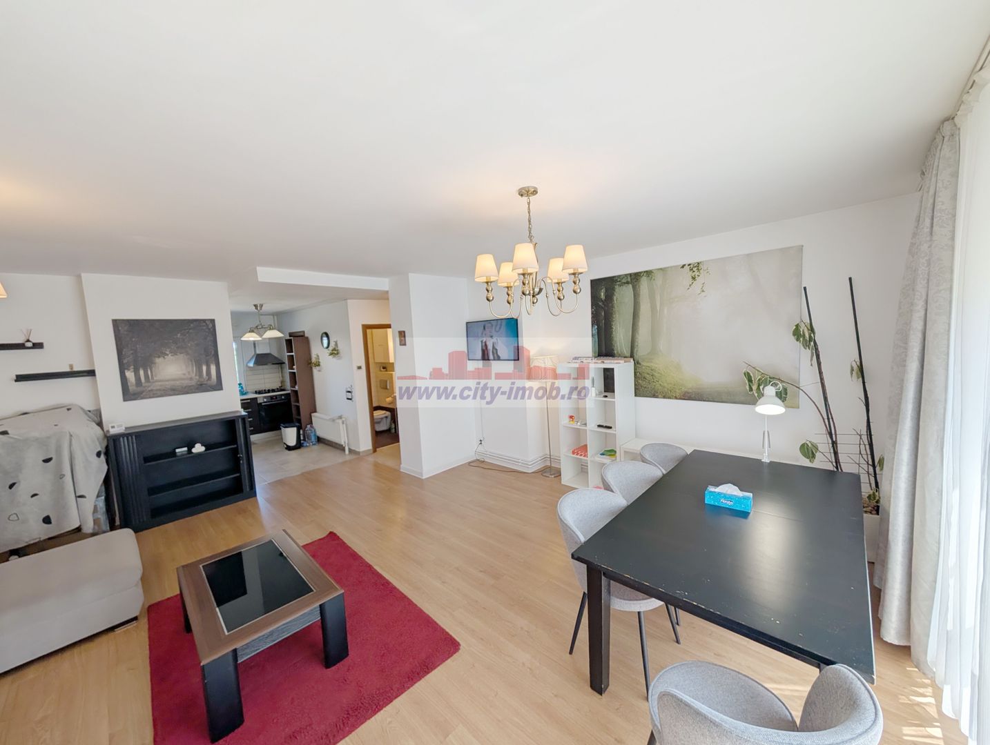Inchiriere apartament 3 camere   (doua dormitoare) Baneasa - Poză 4
