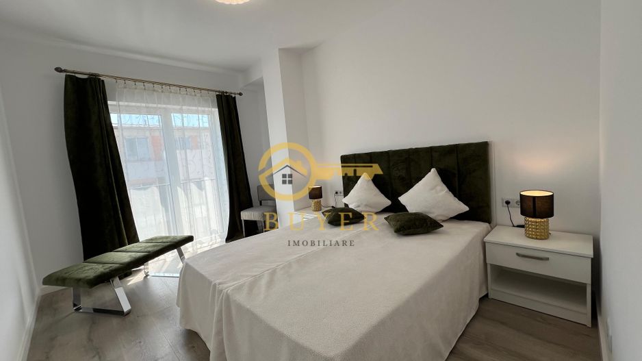 Apartament cu 2 cam si balcon complet mobilat si utilat- lift si boxa - Poză 16