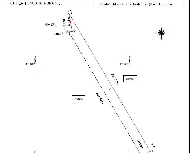 Teren de vânzare Buftea, strada Tamași, zona Gării - Poză 5