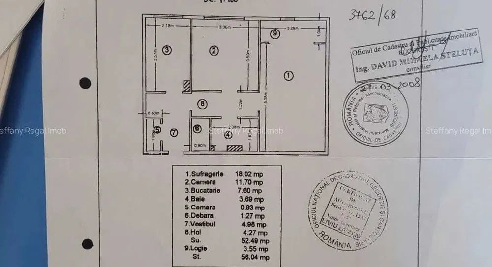 Apartament 2 camere de vanzare Pacii - Poză 9