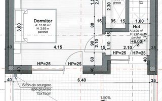 Duplex premium in Gruia | Curte, panorama si acces rapid spre Centru - Schiță 4