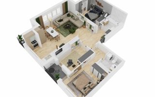 APARTAMENT DE VÂNZARE ȘELIMBĂR 4 CAMERE - Poză 2