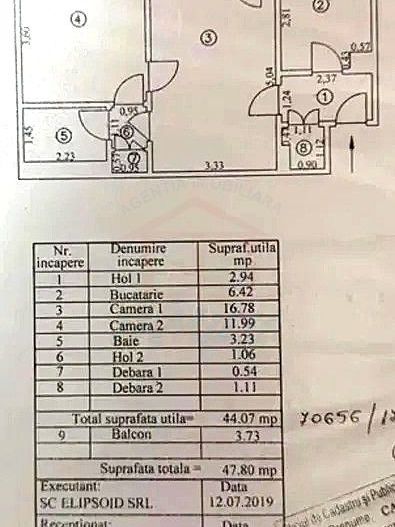 Apartament 2 camere, etaj 1, Țiglina 1 – Lângă Orășelul Copiilor - Poză 7