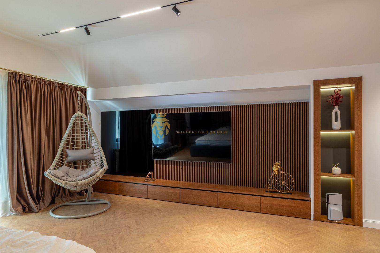 Casă premium teren 3.000 mp, livadă și zonă BBQ – Frumusani - Poză 6