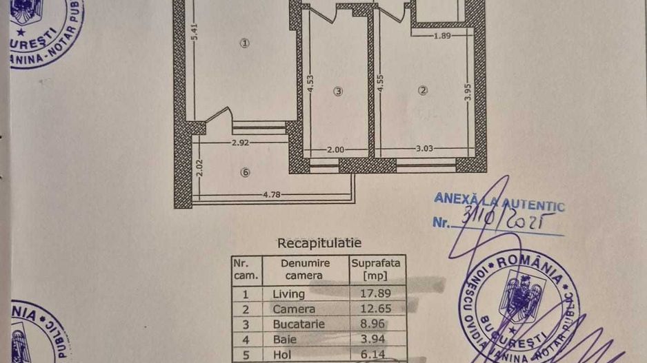 De vanzare apartament 2 camere , zona  Cartier Solar - Poză 8