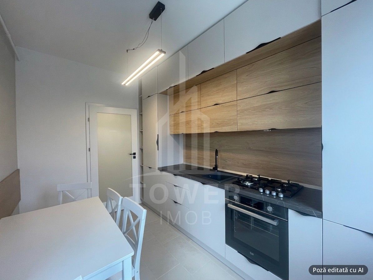 Apartament 2 camere decomandat,et 1-55mp,mobilat,6mp balcon,zona Brana-Selimbar - Poză 8