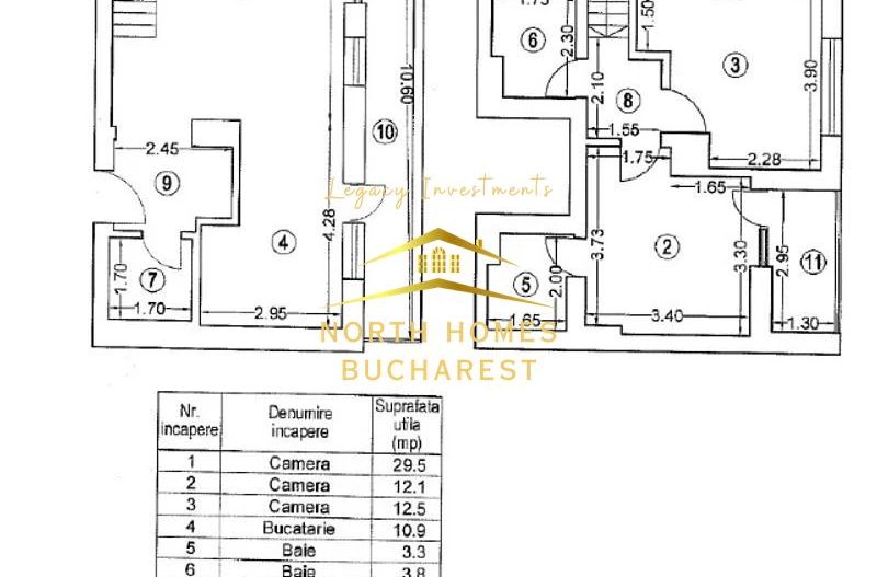 Apartament de 3 camere de tip duplex in zona Aviatiei - Poză 20