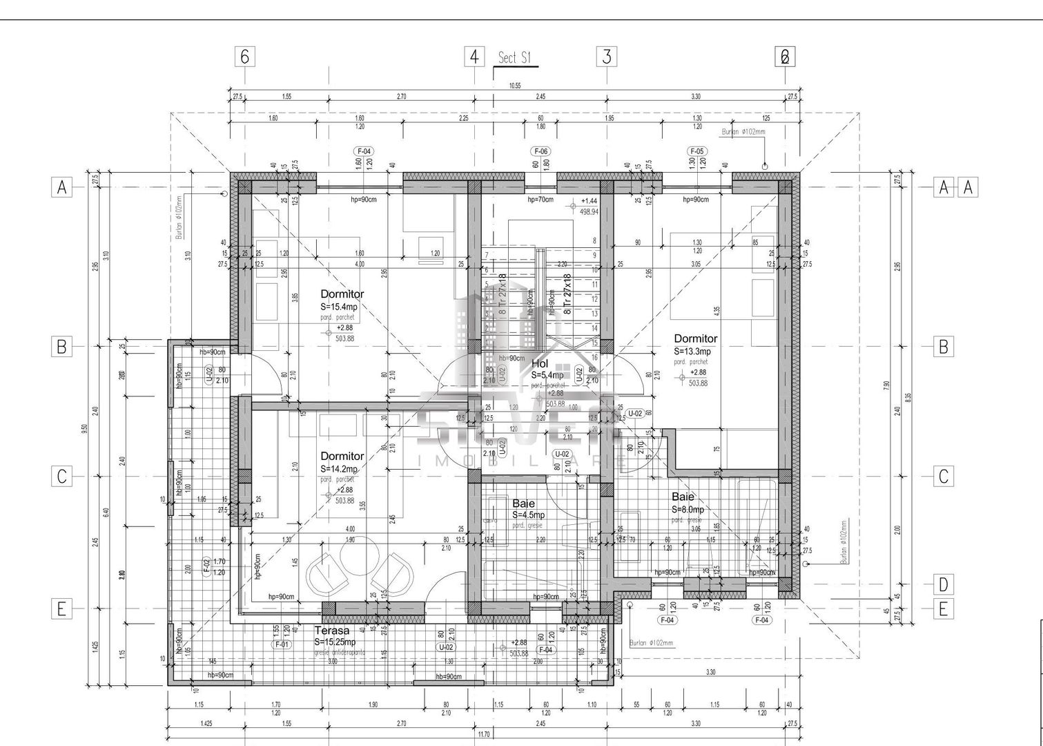 Casa individuala cu teren de 500 mp in zona accesibila. - Poză 5