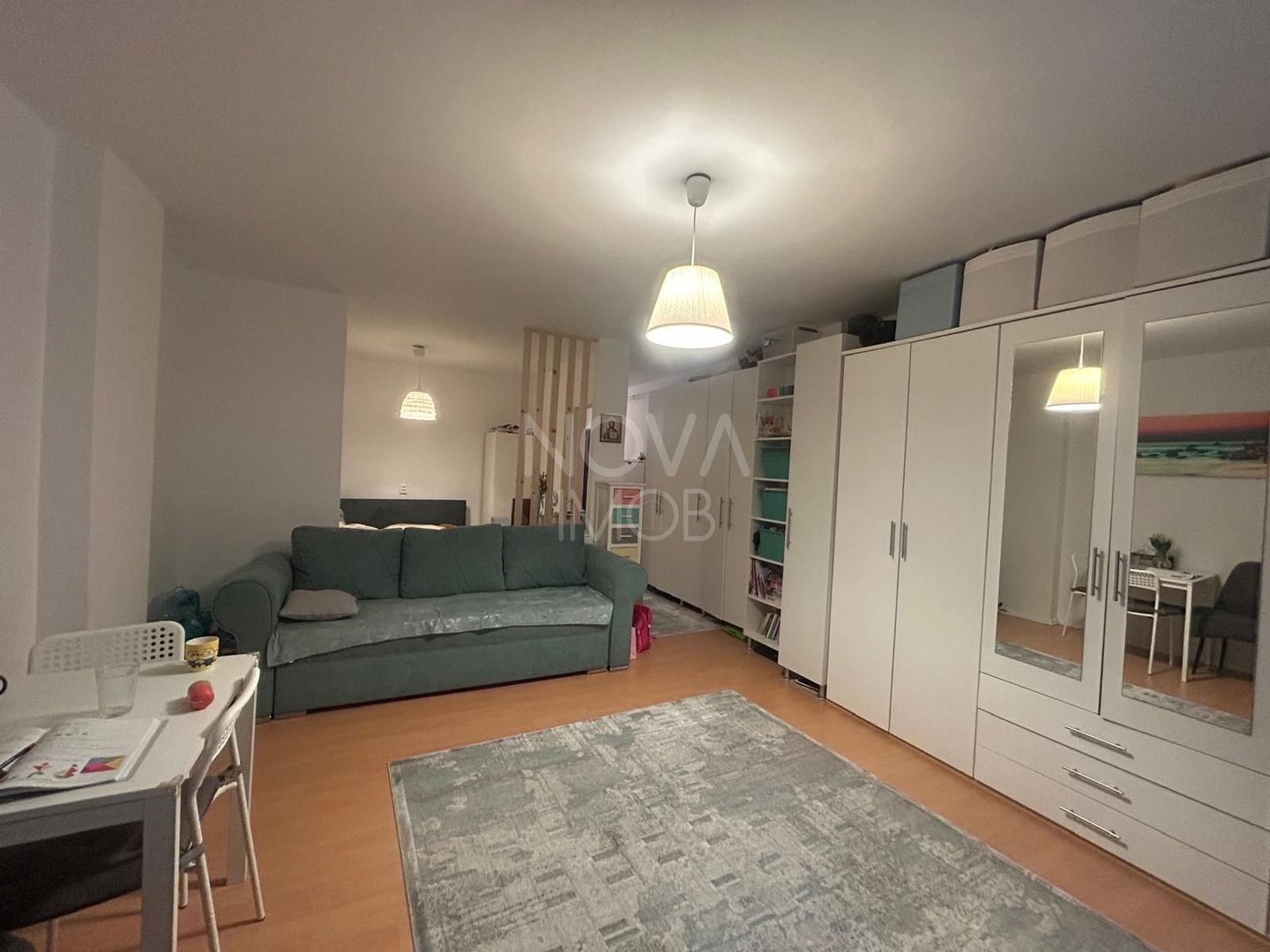 Apartament cu 1 camera, etaj intermediar, mobilat si utilat - Poză 2