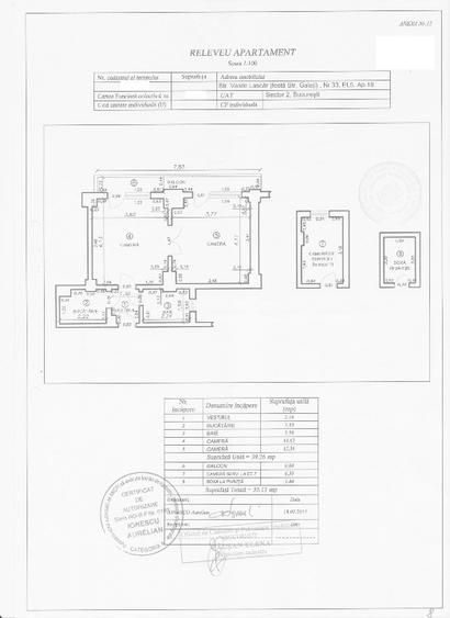 De Vanzare Apartament 2 camere Vasile Lascar - Armeneasca sector 2 - Poză 9