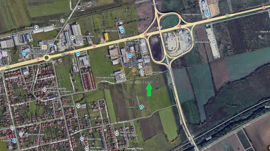 Teren servicii si logistica cu vizibilitate din Centura Timisoara - Poză 1