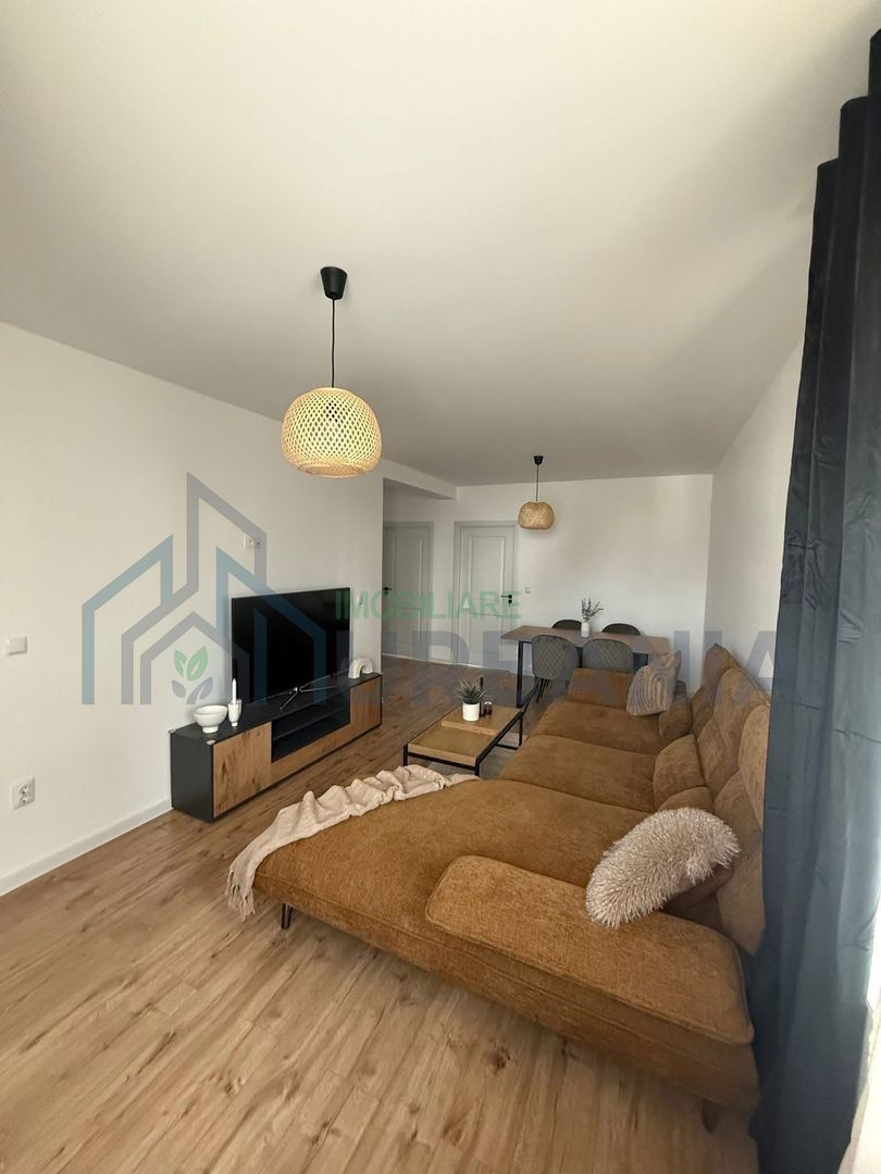 Casă modernă de închiriat în Stejarilor Residence, Lunca Cetățuii, Iași – Curte 400 m², Terasă, Parcare, Mobilată complet - Poză 6