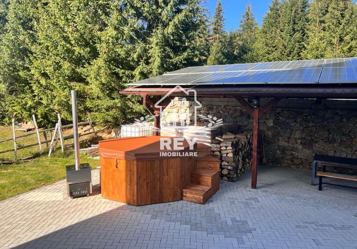 Casă de vacanță 9 camere de vânzare în Păltiniș cu piscina încălzită - Poză 20