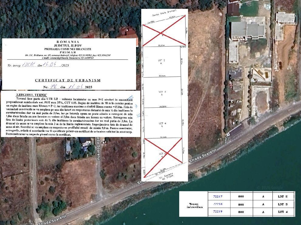 BRANESTI | Soarelui | Vedere lac | Toate utilitatile | 10 min Pallady - Poză 2