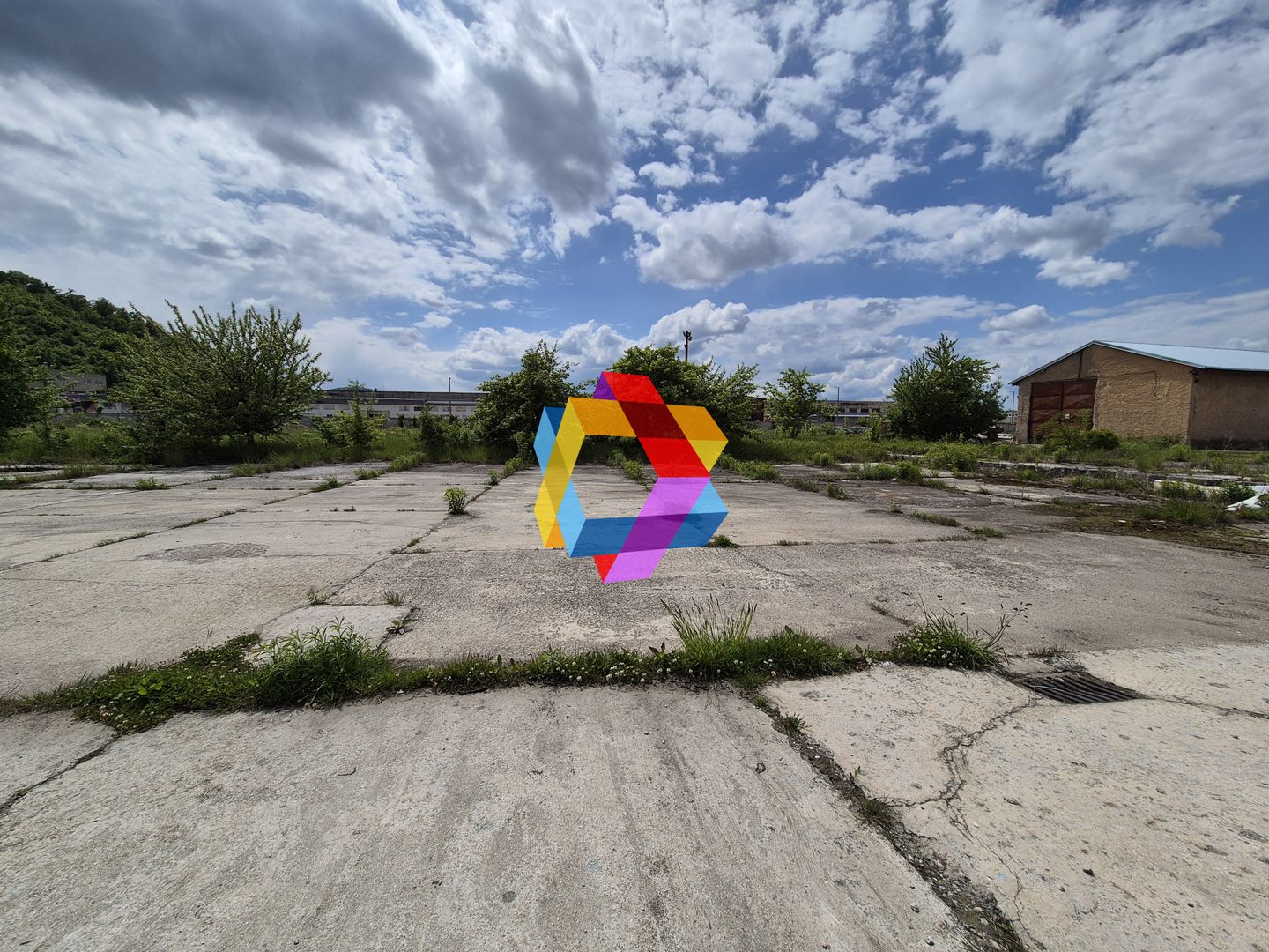 Platforma betonata de inchiriat Brașov - 1000 mp - Poză 1