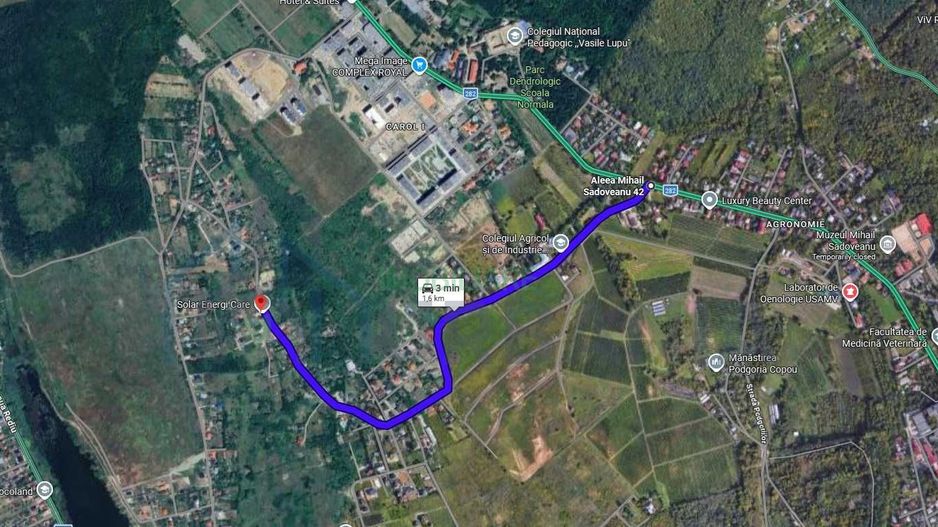 Teren Viticultori (Copou) - 400m - PUZ si CU - Priveliste Superba - Poză 2