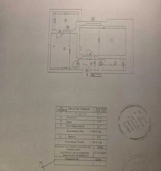 Apartament 2 camere Dimitrie Leonida-Bloc Nou-Parcare inclusa - Poză 6