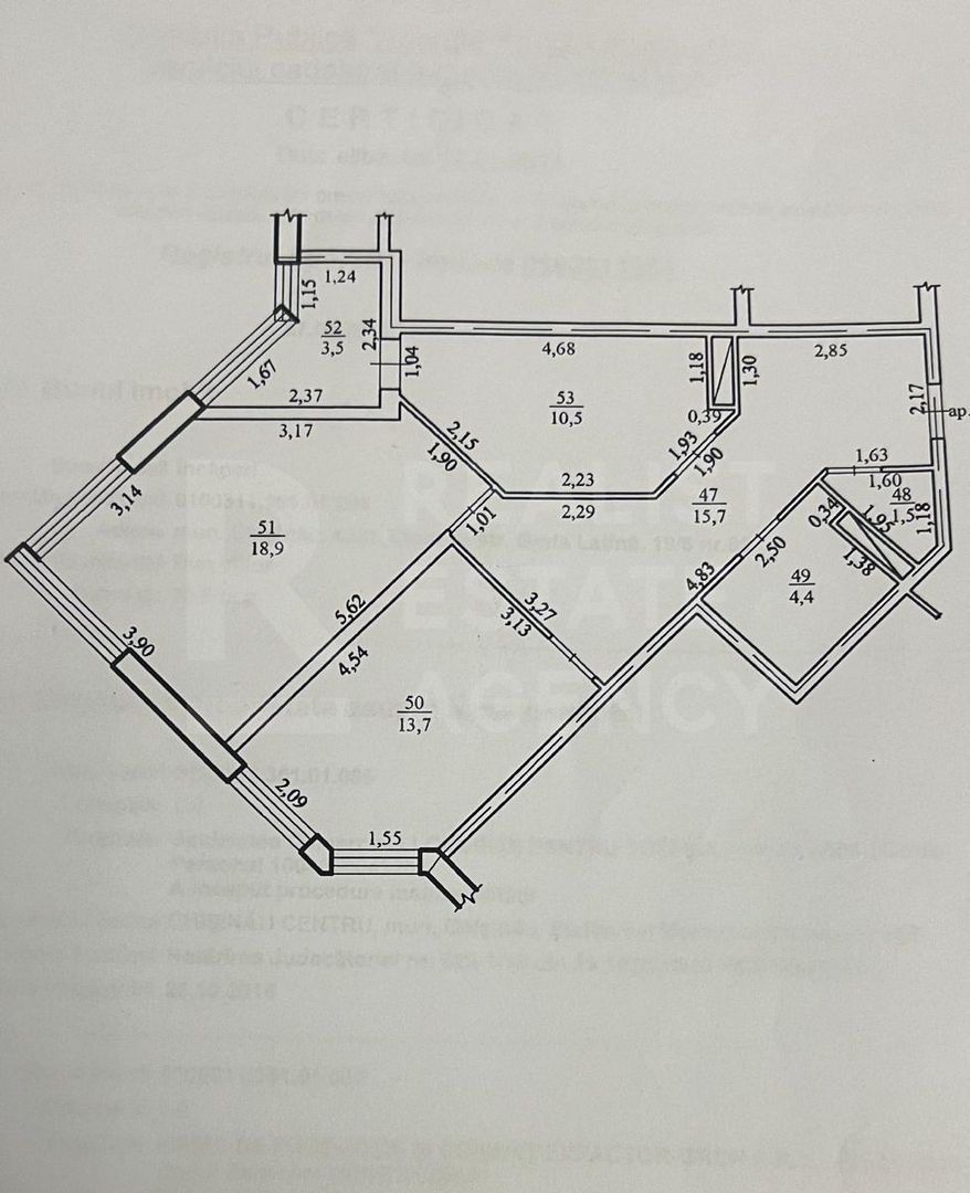 Vânzare, apartament, 3 camere , strada Ginta Latină, Ciocana - Poză 3