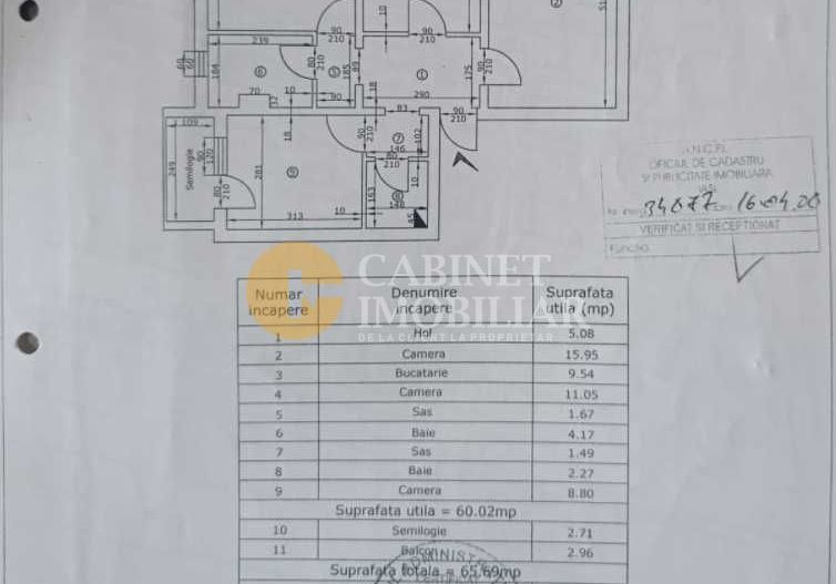3 camere, decomandat, et. 2/4,  Gradinari,  bloc'80! - Poză 8
