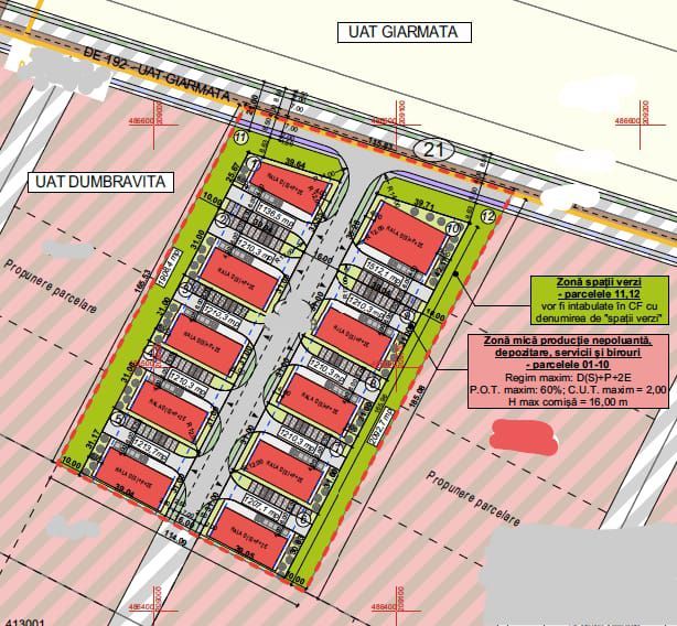 TEREN - MICĂ PRODUCȚIE, DEPOZITARE ȘI SERVICII - Poză 2