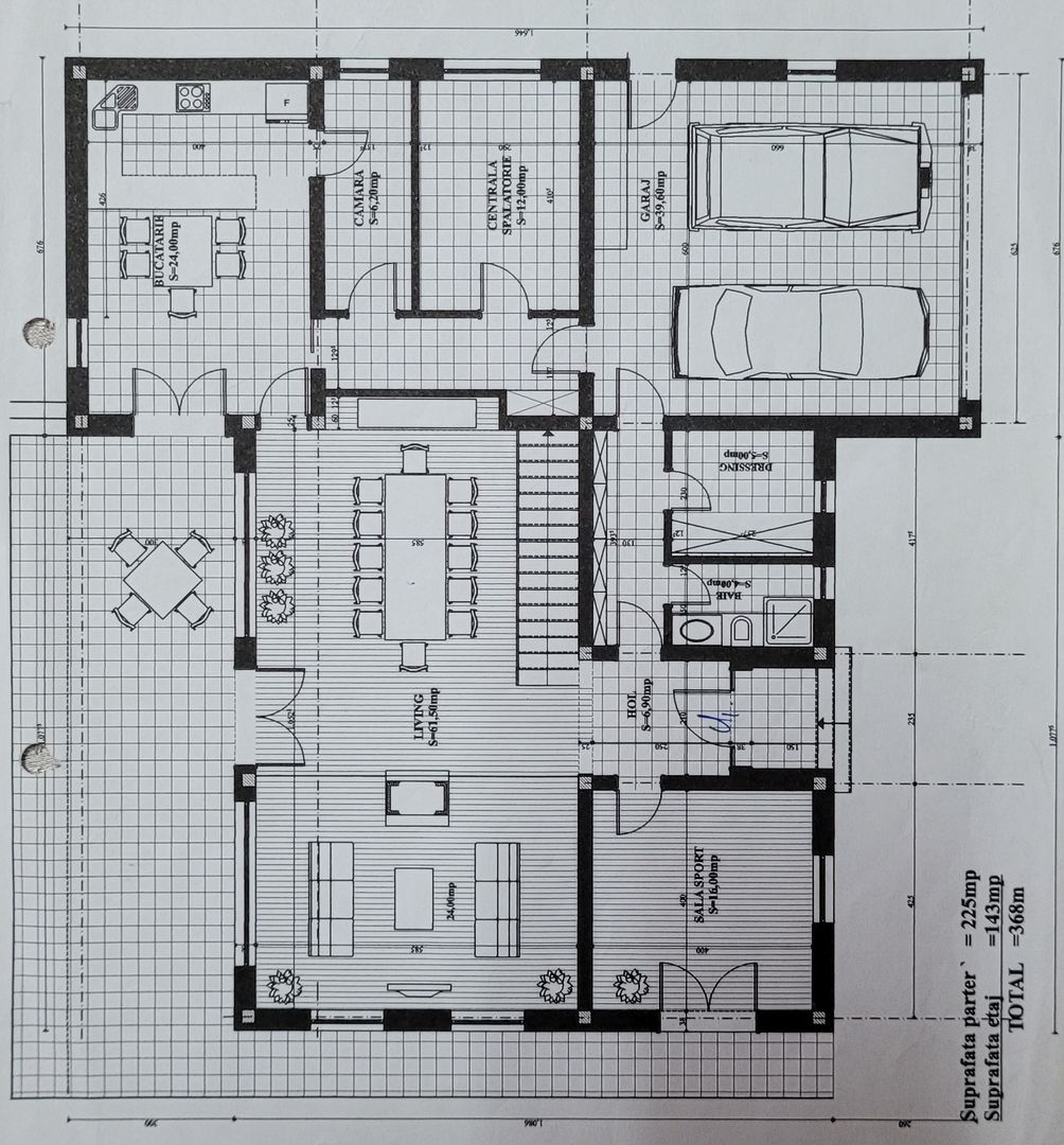 🏡 Casă individuală în Ronat – 6 camere, garaj dublu, finisată modern✨ - Schiță 20