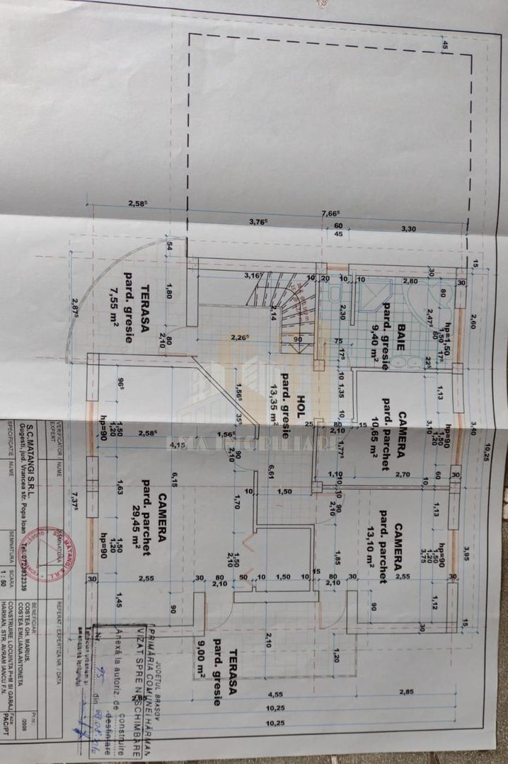 Casa individuala Harman Brasov  parter+etaj - Schiță 37