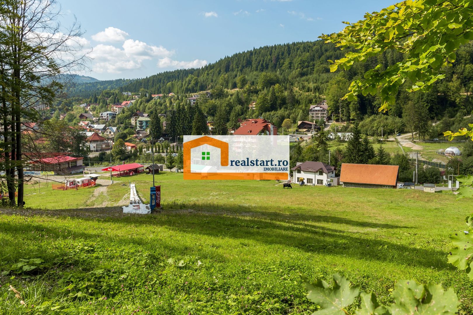 View munte,Studio Azuga, Ideal Investitie aparthotel, mobilat&utilat - Poză 20