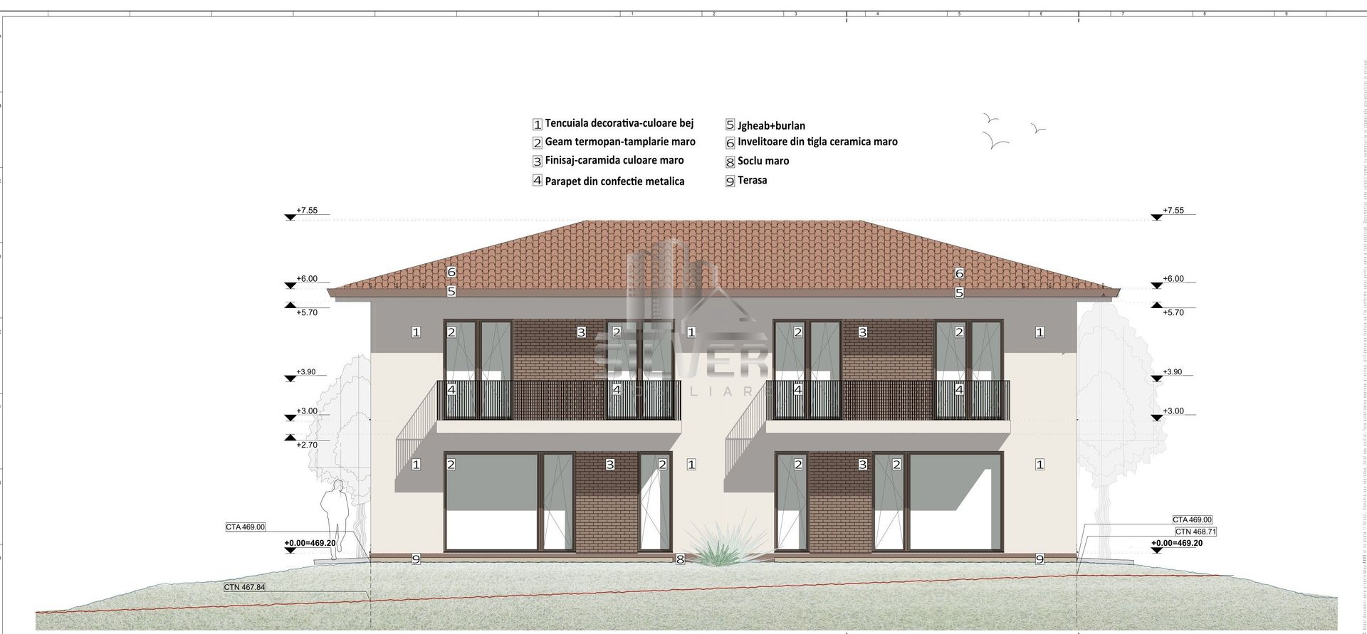 Casa cuplata in zona accesibila/TVA INCLUS. - Poză 2
