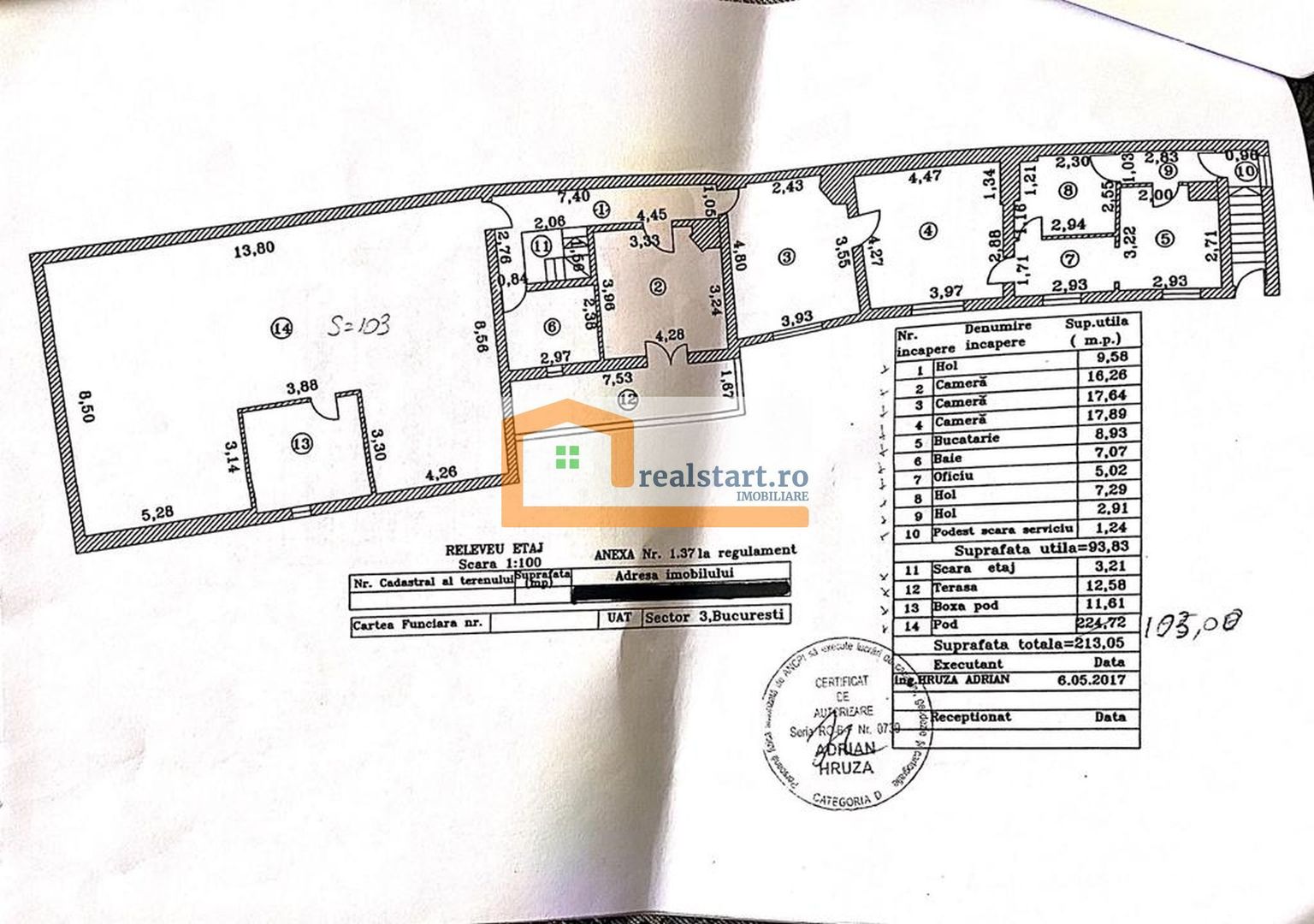 Vila individuala, S+P+E+Pod, curte 500mp, ideal Bistro-caffe, birouri - Poză 43